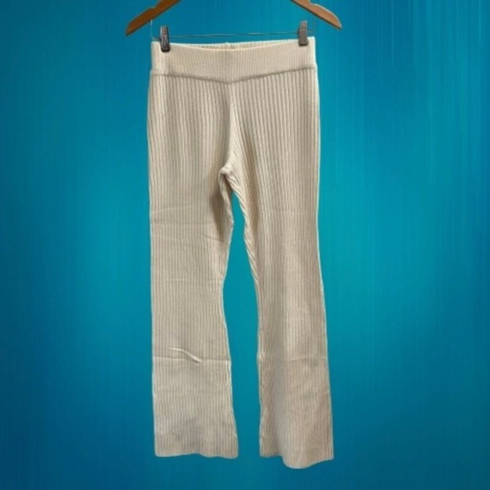 NEW Spiritual Gangster Victoria Ribbed Pant Birch Small - Picture 5 of 8